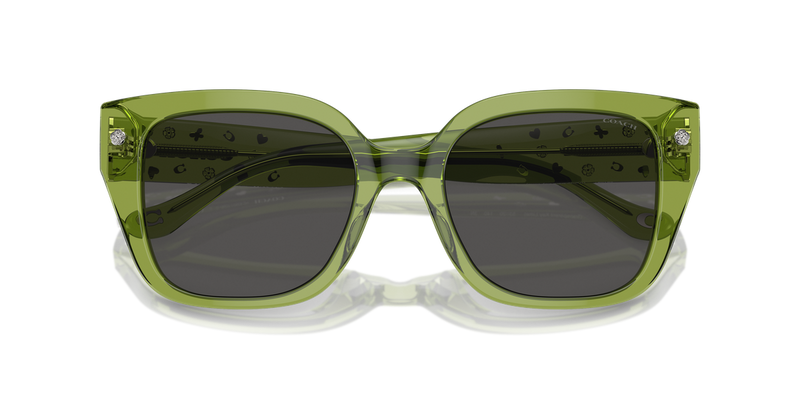 Coach CR611 in Transparent Key Lime / Grey Solid (581087) - Alternate View