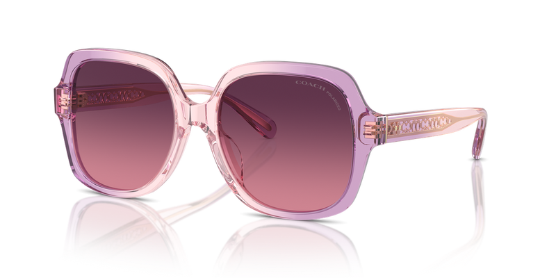 Coach CR614 in Amethyst/Pink Gradient / Burgundy Gradient Polar (5813F4) - Alternate View
