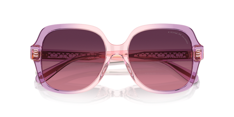 Coach CR614 in Amethyst/Pink Gradient / Burgundy Gradient Polar (5813F4) - Alternate View
