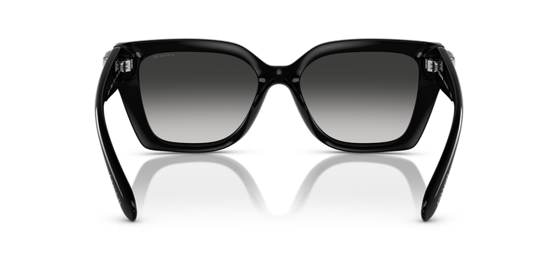 Coach CW195 in Black / Grey Gradient (50023C) - Temple Detail