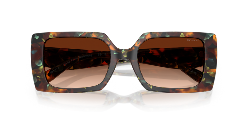 Coach CW224 in Jade Pearl Tortoise / Brown Gradient (584474) - Alternate View