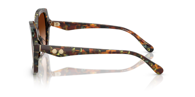 Coach CW225 in Jade Pearl Tortoise / Brown Gradient (584474) - Alternate View