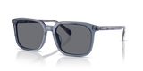 Transparent Blue / Blue Solid (582087)