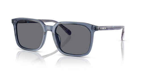 Transparent Blue / Blue Solid (582087)
