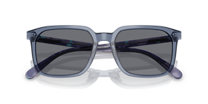Transparent Blue / Blue Solid (582087)