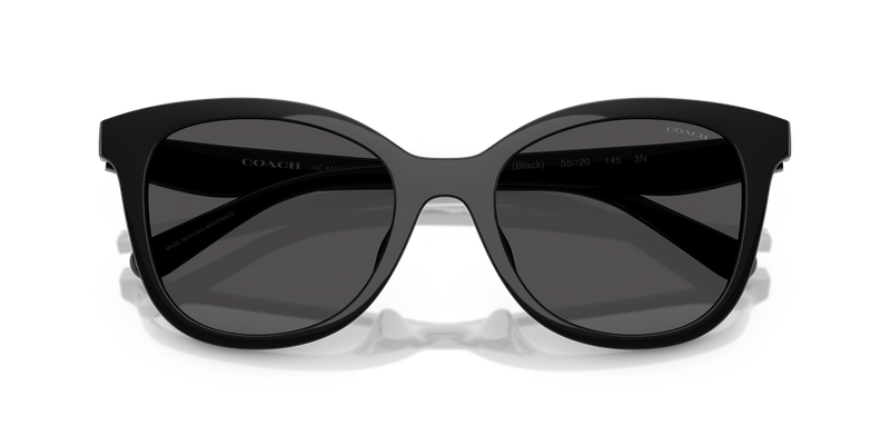 Coach CAD25 in Black / Grey Solid (500287) - Side View