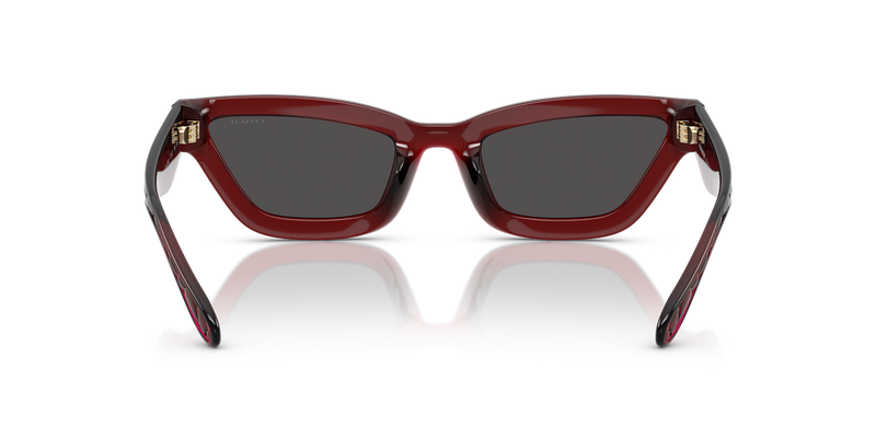 Coach CAD28 in Transparent Deep Red / Grey Solid (587487) - Alternate View