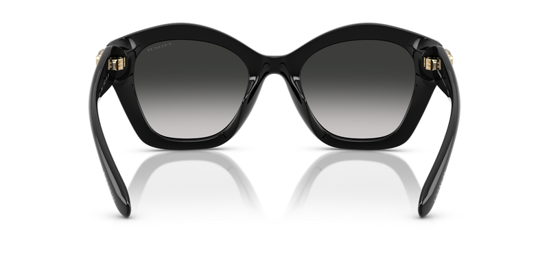 Coach CAD31 in Black / Grey Gradient (50023C) - Temple Detail