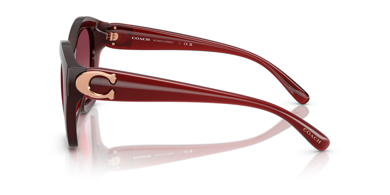 Coach CAD31 in Milky Burgundy / Burgundy Gradient (58708H) - Alternate View