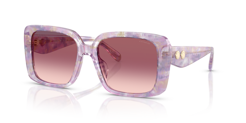 Coach CAD55 in Pearlized Purple Watercolor / Puple Pink Gradient (58677W) - Alternate View