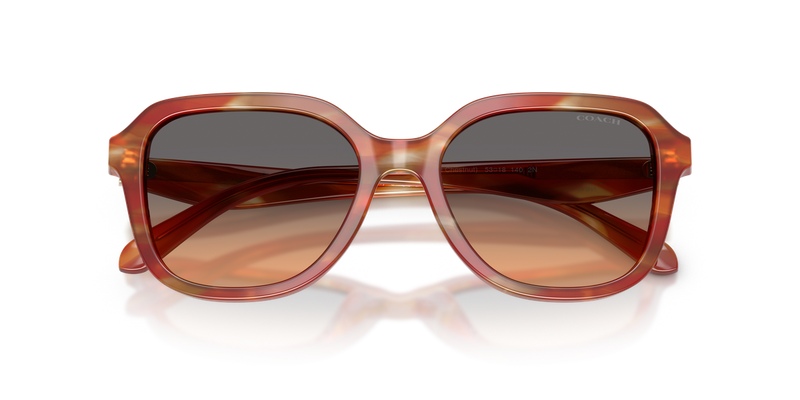 Coach CBY87 in Striated Chestnut / Smokey Peach Gradient (590018) - Alternate View