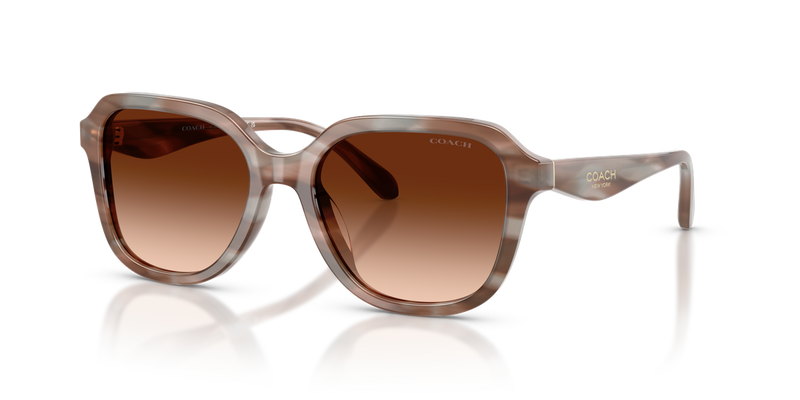Coach CBY87 in Striated Redwood/Maple / Brown Gradient (590174) - Alternate View