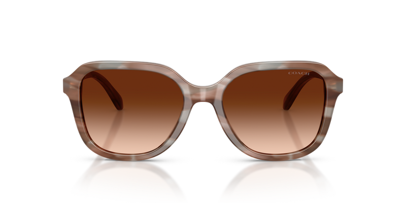 Coach CBY87 in Striated Redwood/Maple / Brown Gradient (590174) - Alternate View