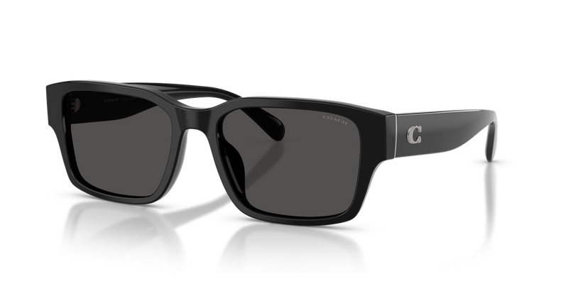 Coach CBY96 in Black / Grey Solid (500287) - Front View