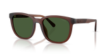Matte Transparent Brown / Green Solid (591171)