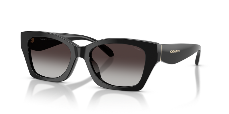 Coach CDP49 in Black / Grey Gradient (50028G) - Front View
