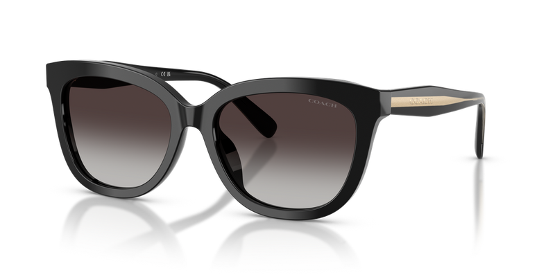 Coach CDP53 in Black / Grey Gradient (50028G) - Front View