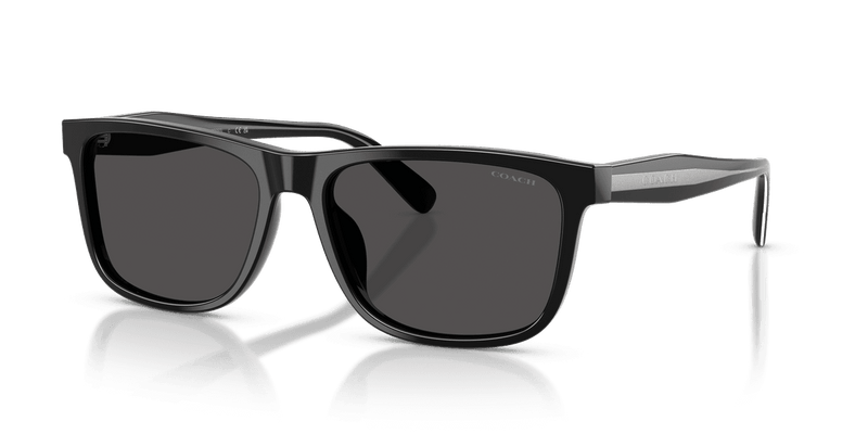 Coach CDP55 in Black / Grey Solid (500287) - Front View