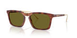 Caramel Tortoise / Green Solid (5774/2)