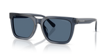 Transparent Blue / Blue Solid (597280)