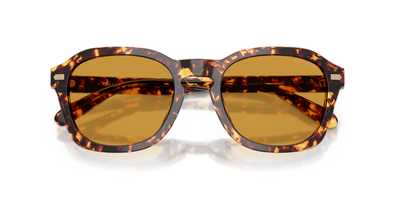 Coach CFU14 in Tortoise Mustard - Side View