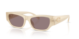 Milky White / Purple Solid (58857N)