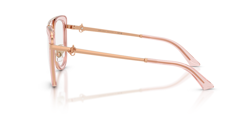 Jimmy Choo JC2024B in Rose Gold/Transparent Rose - Alternate View