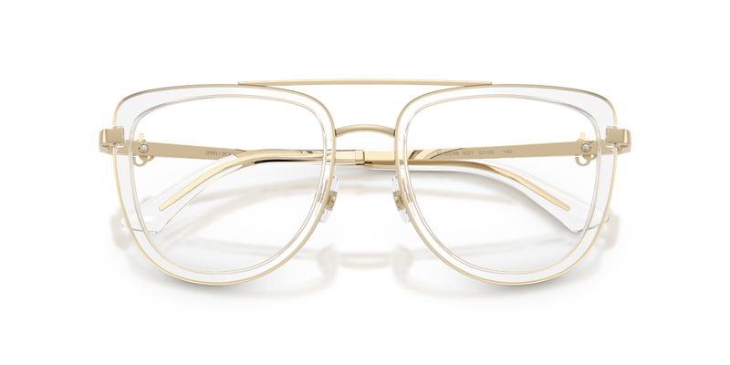 Jimmy Choo JC2024B in Pale Gold/Transparent Crystal - Alternate View
