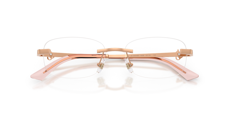 Jimmy Choo JC2025BD in Rose Gold - Alternate View