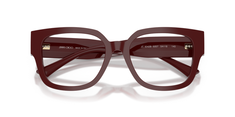 Jimmy Choo JC3042B in Cranberry / Demo Lens (5057) - Alternate View