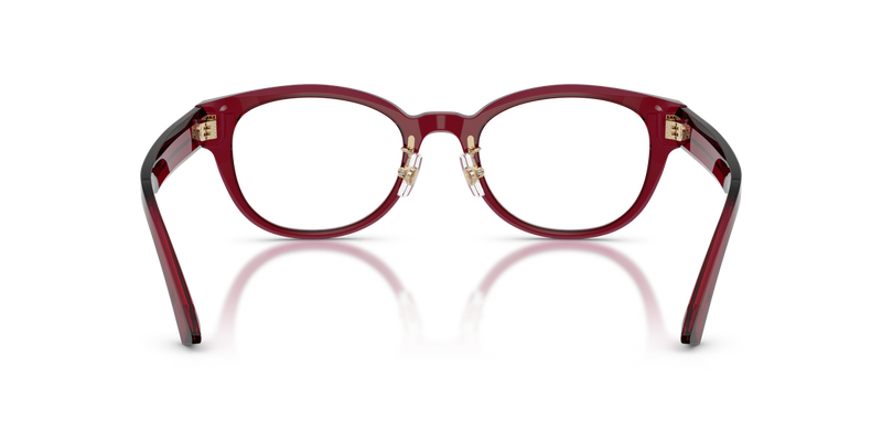 Jimmy Choo JC3058D in Transparent Red - Alternate View