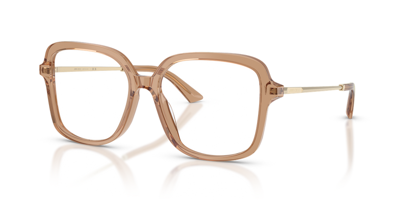 Jimmy Choo JC3061U in Transparent Tan - Alternate View