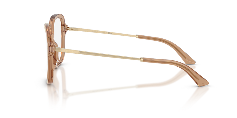 Jimmy Choo JC3061U in Transparent Tan - Alternate View