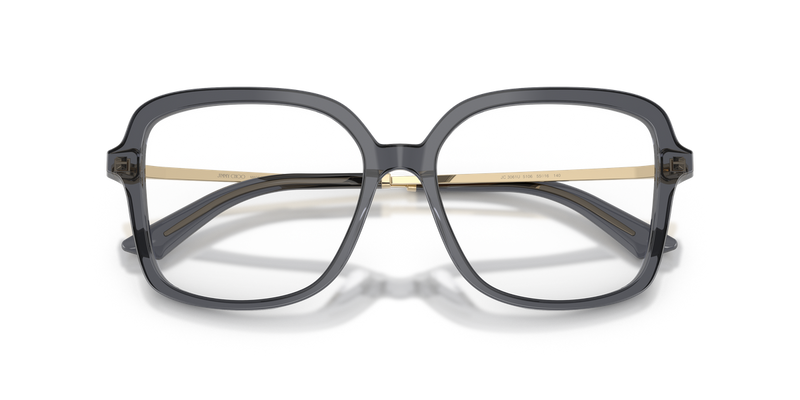 Jimmy Choo JC3061U in Transparent Grey - Alternate View