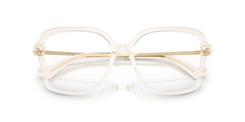 Jimmy Choo JC3061U in Transparent Beige - Alternate View