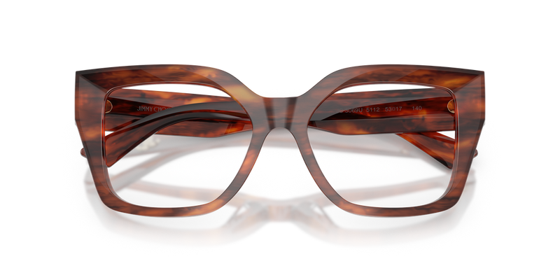 Jimmy Choo JC3069U in Striped Brown - Alternate View