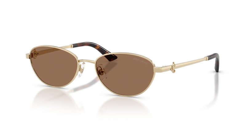 Jimmy Choo JC4032BD in Pale Gold - Front View