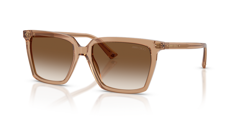 Jimmy Choo JC5051F in Transparent Tan / Brown Gradient (507613) - Alternate View