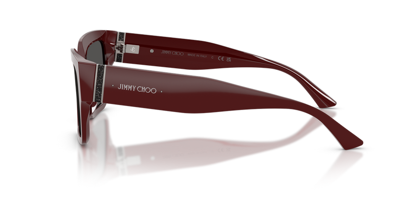 Jimmy Choo JC5058JU in Cranberry / Dark Grey (505787) - Alternate View