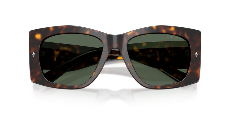Jimmy Choo JC5061U in Havana / Dark Green (500271) - Alternate View