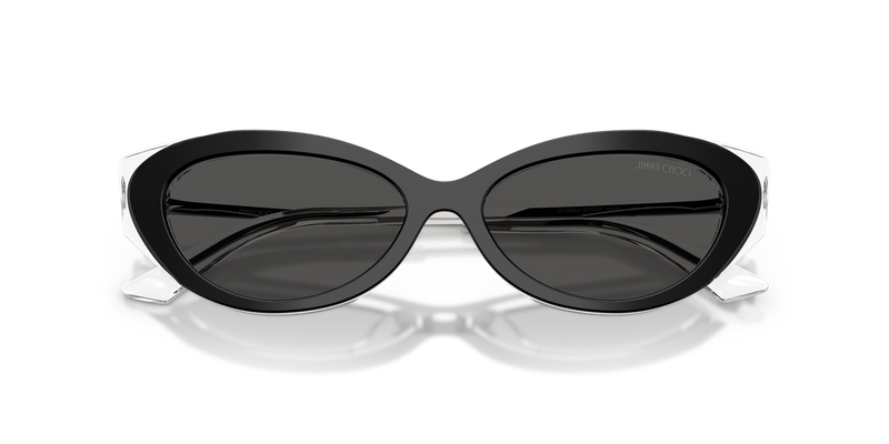 Jimmy Choo JC5065U in Black/Crystal - Side View