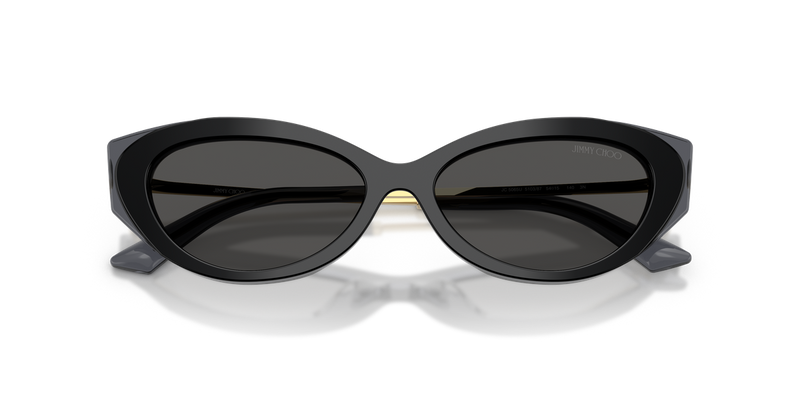 Jimmy Choo JC5065U in Black/Transparent Grey - Alternate View