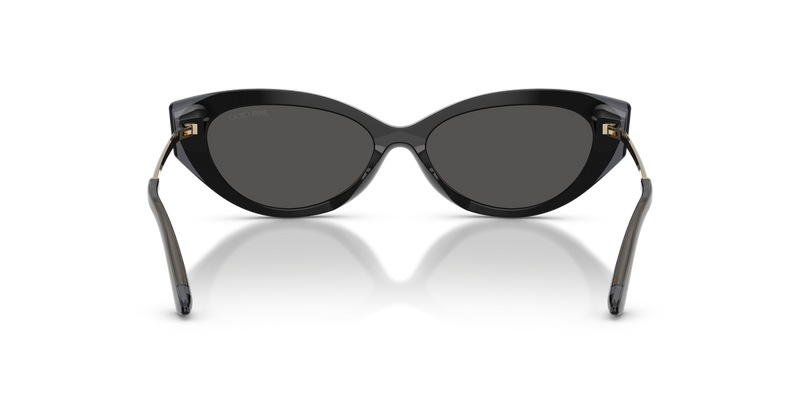 Jimmy Choo JC5065U in Black/Transparent Grey - Alternate View