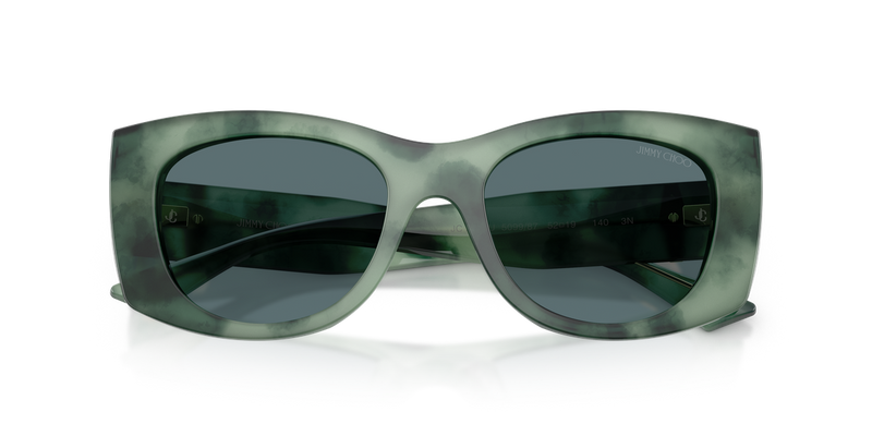 Jimmy Choo JC5066U in Green Havana / Dark Grey (509987) - Alternate View