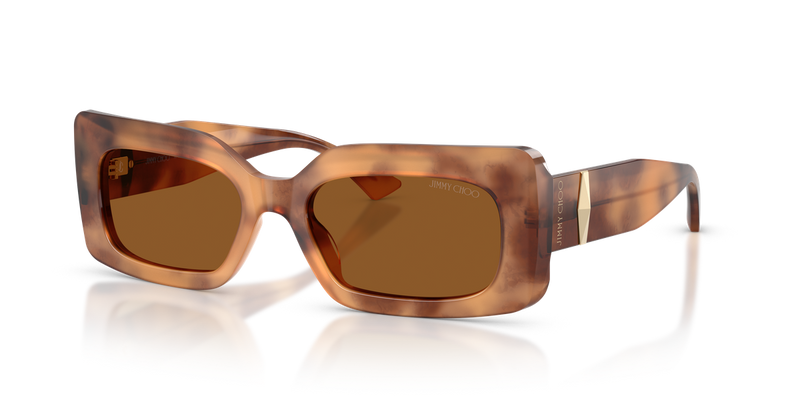 Jimmy Choo JC5067 in Tan Havana / Dark Brown (509673) - Alternate View