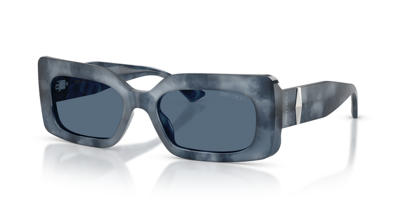 Jimmy Choo JC5067 in Navy Blue Havana / Dark Blue (510980) - Alternate View
