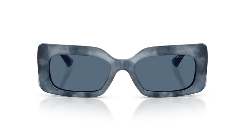 Jimmy Choo JC5067 in Navy Blue Havana / Dark Blue (510980) - Alternate View