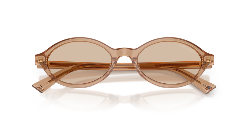 Jimmy Choo JC5068U in Transparent Tan - Alternate View