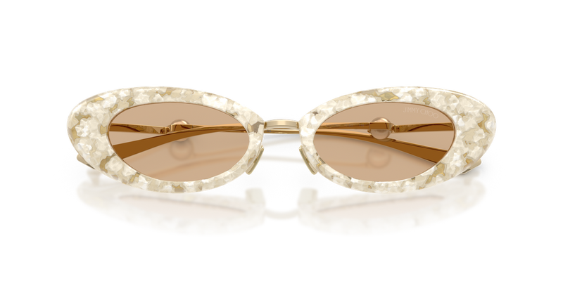 Jimmy Choo JC5072H in Shiny Mother Of Pearl - Side View