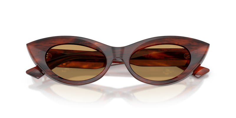 Jimmy Choo JC5075U in Striped Brown - Alternate View